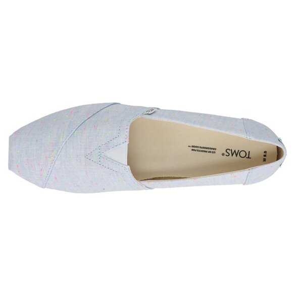 TOMS Women's Alpargata Canvas Slip On Flats - Picture 2 of 5